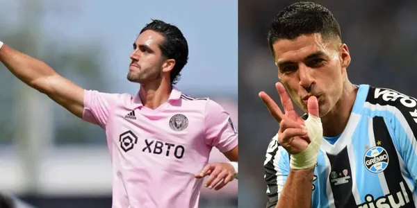 Luis Suárez le dio la mejor noticia a Leonardo Campana, atento Lionel Messi