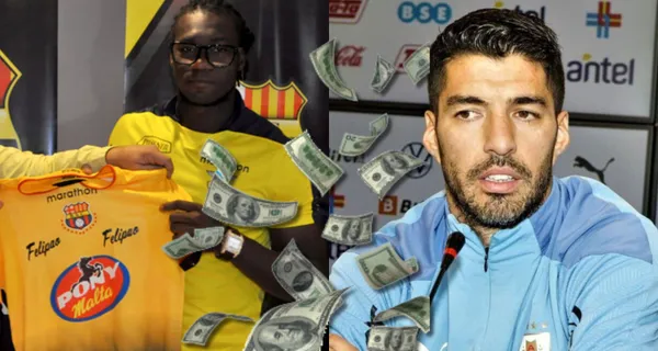 Luis Suárez le dio una lección de amor por los colores a Felipe Caicedo porque no fue el dinero que lo movió para volver al equipo de sus amores