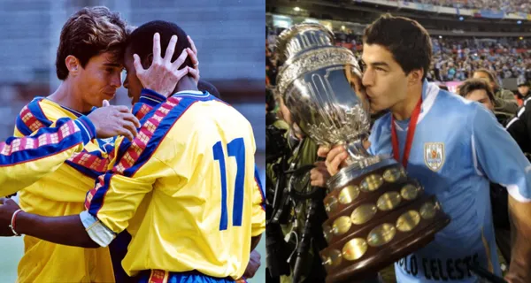 Luis Suárez, en sus inicios jugó con un seleccionado ecuatoriano, al igual que Diego Godín. El jugador se deleitaba con los pases que el charrúa le dio y se hizo goleador