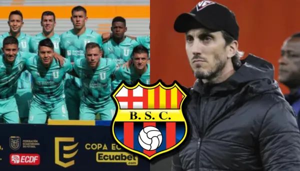 Luis Zubeldía-Barcelona SC-Liga de Quito / Foto: API