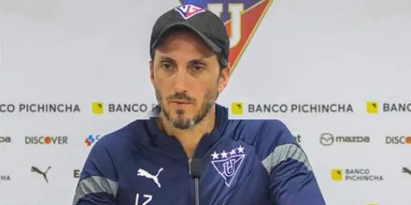 Luis Zubeldía comparó como se juega en Liga Pro y en Copa Sudamericana