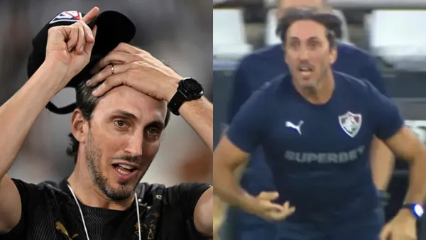 Luis Zubeldía estuvo desaforado, mira lo que hizo en el partido de Fluminense