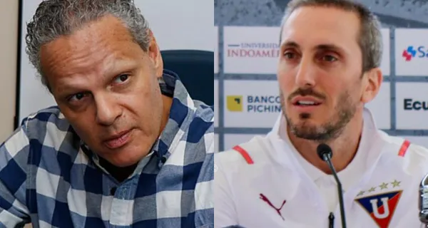 Luis Zubeldía intentó escudarse por la eliminación de Liga de Quito y Esteban Paz dio otro discurso
