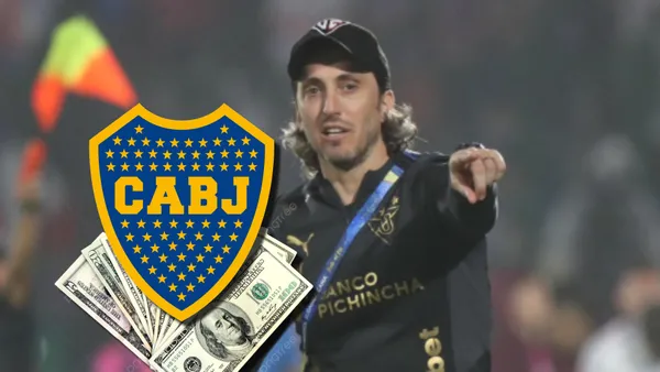 Luis Zubeldía-Liga de Quito / Foto: Olé