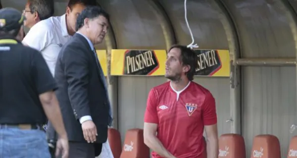 Luis Zubeldía se fue expulsado en Liga de Quito ante Mushuc Runa y se refirieron al tema