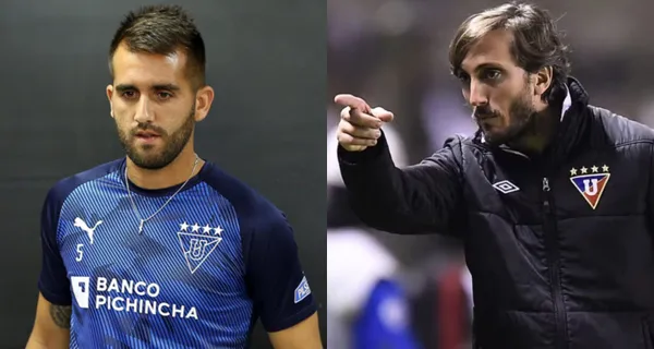 Luis Zubeldía tiene su veredicto sobre Lucas Villarruel en Liga de Quito, luego que lo analizó en este tiempo en entrenamientos