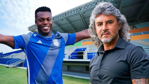 Maicon Solís y Leonel Álvarez (Foto tomada de: Manabí/Maicon Solís/Leonel Álvarez)