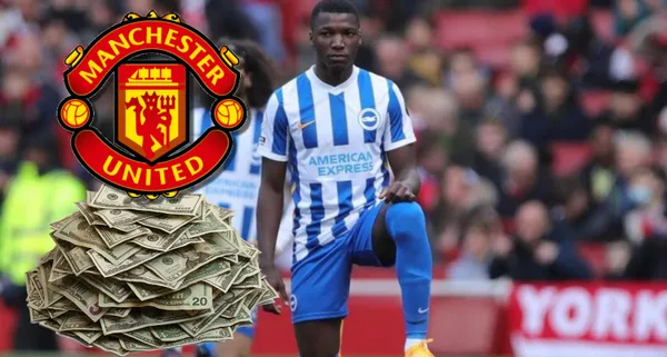 Manchester United hace malos los negocios y en lugar de invertir en Moisés Caicedo, que está brillando en Inglaterra, se irán por un jugador que está en un equipo de media tabla