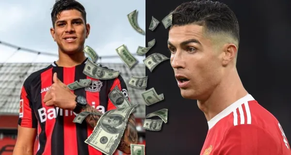 Manchester United no sostendrá a Cristiano Ronaldo y si quiere irse mira lo que deben pagar, es mucho menos de lo que vale Piero Hincapié