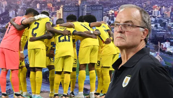 Marcelo Bielsa y Selección Ecuatoriana (Foto tomada de: Andina/La Tri/Conmebol)