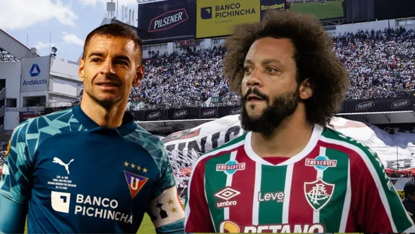 Marcelo no aguantó ni 10 minutos l Foto tomada de: Primicias/TYC Sports/