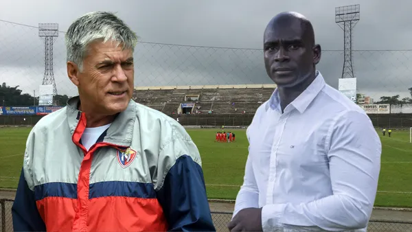 Marcelo Zuleta y Segundo Alejandro Castillo (Foto tomada de: Wikipedia/Barcelona SC/API)