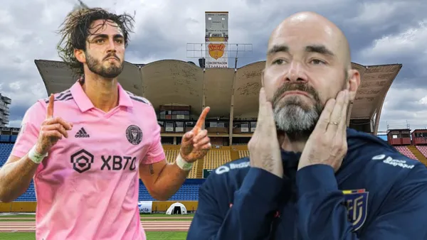 Marcó gol, pero podrían terminar borrando a Campana de Ecuador