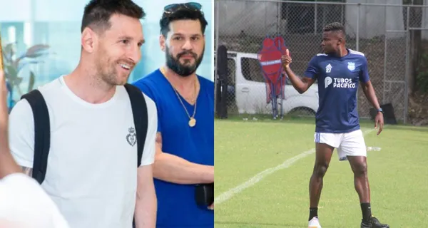 Marcos Caicedo está atravesando una situación similar a Lionel Messi