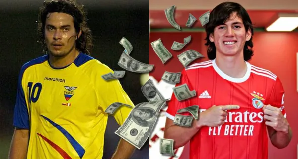 Marcos Zambrano, joven delantero ecuatoriano, ya es refuerzo del Benfica y mira lo que puede ganar de salario