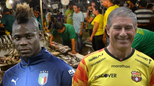 Mario Balotelli y Ariel Holan (Foto tomada de: El Universo/San Diego/API)