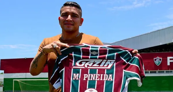 Mario Pineida está decidido a triunfar en Fluminense de Brasil. Ya tuvo su primer amistoso y así le fue