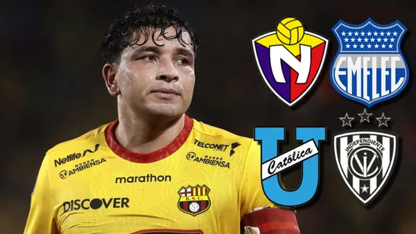 Mario Pineida ex Barcelona SC / Foto: Bolavip