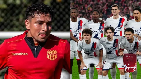 Mario Pineida-PSG / Foto: Infobae