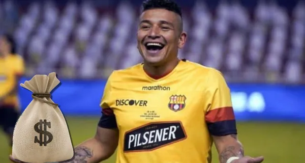 Mario Pineida tuvo un carro de primera gama en Barcelona SC y lo dejó porque ahora está en Brasil con Fluminense