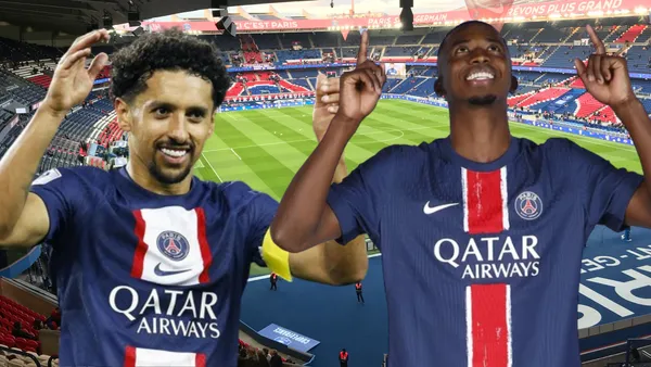 Marquinhos y Willian Pacho (Foto tomada de: Wikipedia/PSG)