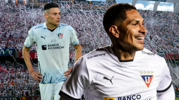 Mauricio Martínez y Paolo Guerrero