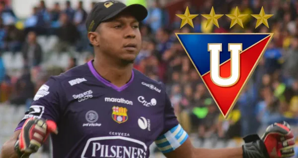 Máximo Banguera está en la órbita de Liga de Quito para ser su portero el próximo año. Lo que pide el ecuatoriano es estabilidad para su familia y tiene otras ofertas más
