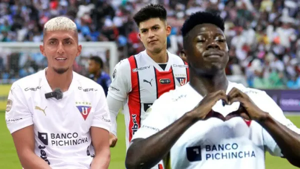 Melvin Díaz, Gabriel Villamil y Alejandro Cabeza