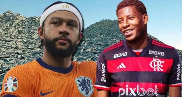 Memphis Depay y Gonzalo Plata / Foto: Olé