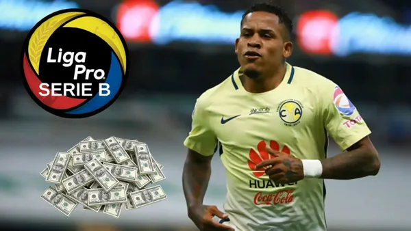 Michael Arroyo en Club América y LigaPro Serie B / Foto de: El Futbolero Ecuador