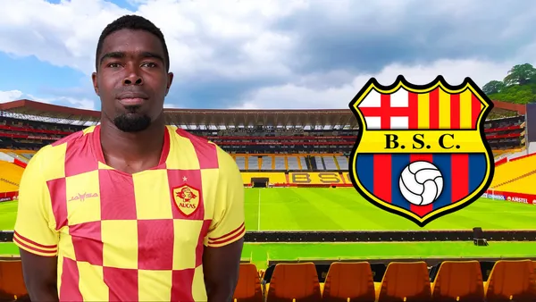 Michael Carcelén (Foto tomada de: Barcelona SC/Aucas/Wikipedia)