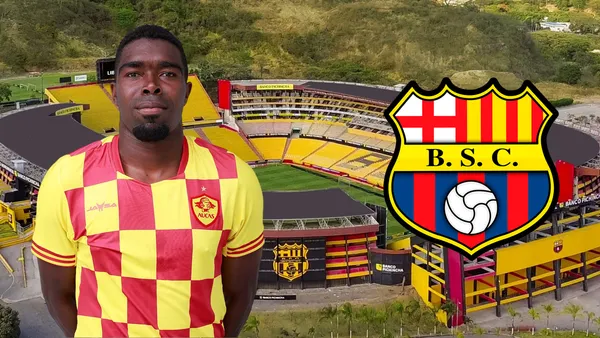 Michael Carcelén (Foto tomada de: Barcelona SC/Aucas/Wikipedia)