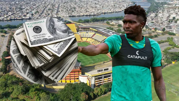 Michael Carcelén (Foto tomada de: Barcelona SC/Los Angeles)