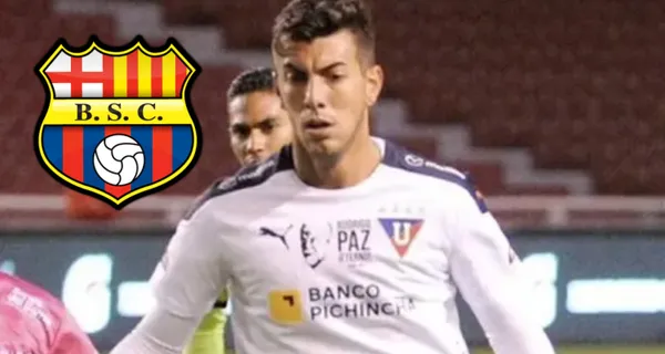 Michael Hoyos se sigue ganando a la hinchada de Liga de Quito y apareció con un gorro del club