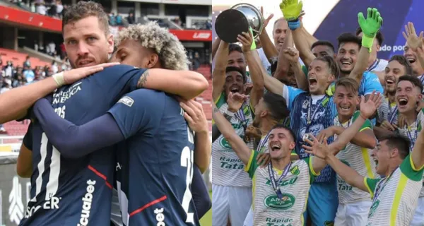 Michael Hoyos tuvo un gran partido detrás del 9 pero ante Defensa y Justicia arrancará en otra posición