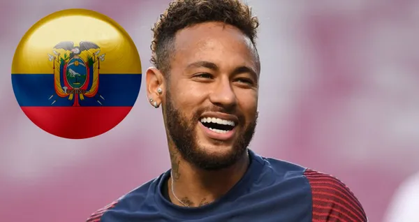Michael Jackson Quiñónez tuvo la oportunidad de dialogar con Neymar y presentarle a su familia, mira la foto