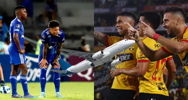 Mientras Barcelona SC viajó con todas las comodidades, por esto tuvieron que pasar los Emelec