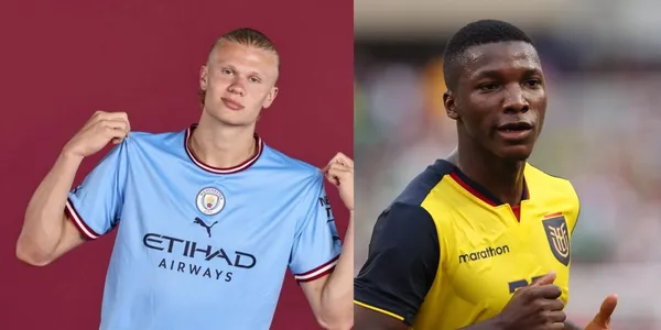 Mientras Haaland gana $60 millones, el sueldo para Moisés Caicedo en el City
