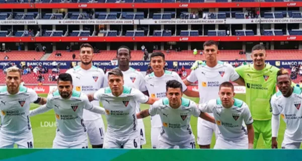 Mientras se jugaba el partido de Liga de Quito ante Mushuc Runa hablaron de un jugador que alista maletas en el club