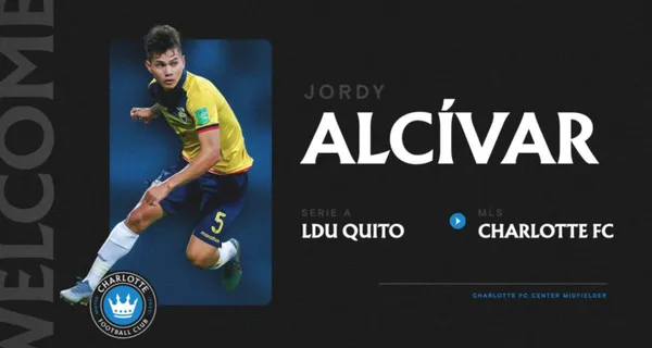 Miguel Ángel Ramírez se llevó a Jordy Alcívar al Charlotte, pero tiene una competencia de peso. No tiene asegurado el puesto desde el inicio