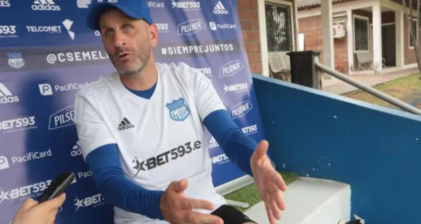 Miguel Rondelli habló luego de la nueva derrota que sufrió Emelec ante Aucas