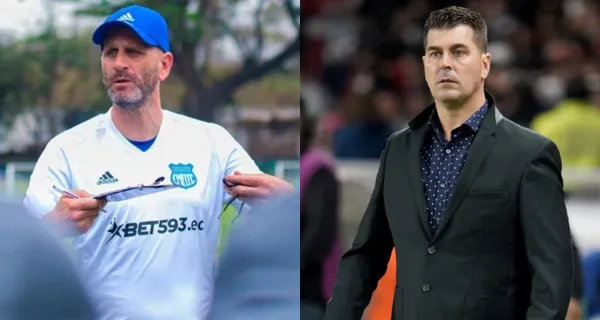 Miguel Rondelli llegó pisando fuerte en Emelec y le dejó un mensaje de manera indirecta a Ismael Rescalvo, que se fue solo con una final perdida