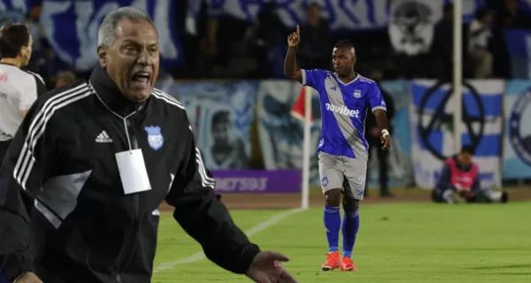 Miller Bolaños empató para Emelec y lo que hizo con Hernán Torres