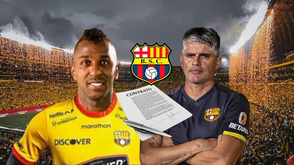 Miller Bolaños jugaría en Barcelona SC con una condición especial