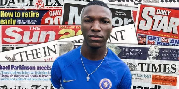 Mira lo que dijo la prensa inglesa de Moisés Caicedo