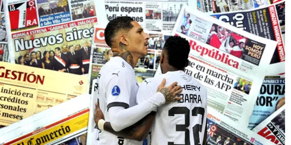 Mira lo que dijo la prensa peruana de Paolo Guerrero