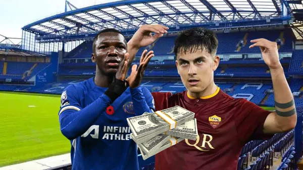 Moisés aplaudiendo a Paulo Dybala festejando. Foto tomado de: enoticias.es/TalkSports