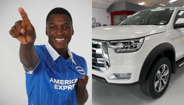 Moisés Caicedo adquirió una nueva camioneta para pasear junto a sus padres en Ecuador