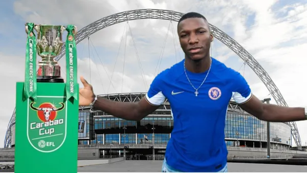 Moisés Caicedo alcanzó la final de la EFL Cup con el Chelsea
