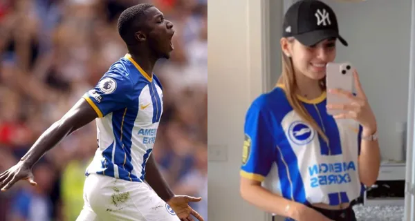 Moisés Caicedo anotó en la goleada del Brighton y mira a quién dedicó el tanto, pero no fue a su novia según captaron los medios